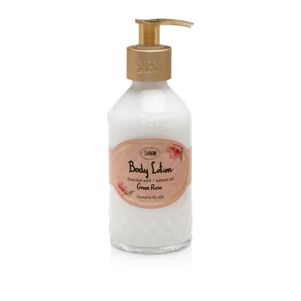 SABON 以色列綠玫瑰身體乳液200ml