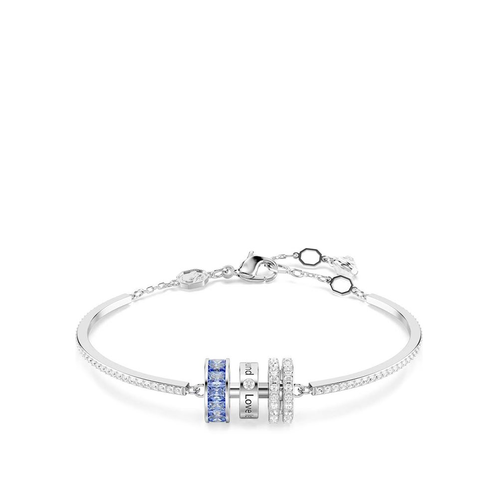 Swarovski Connexus鑲藍白圈手鐲