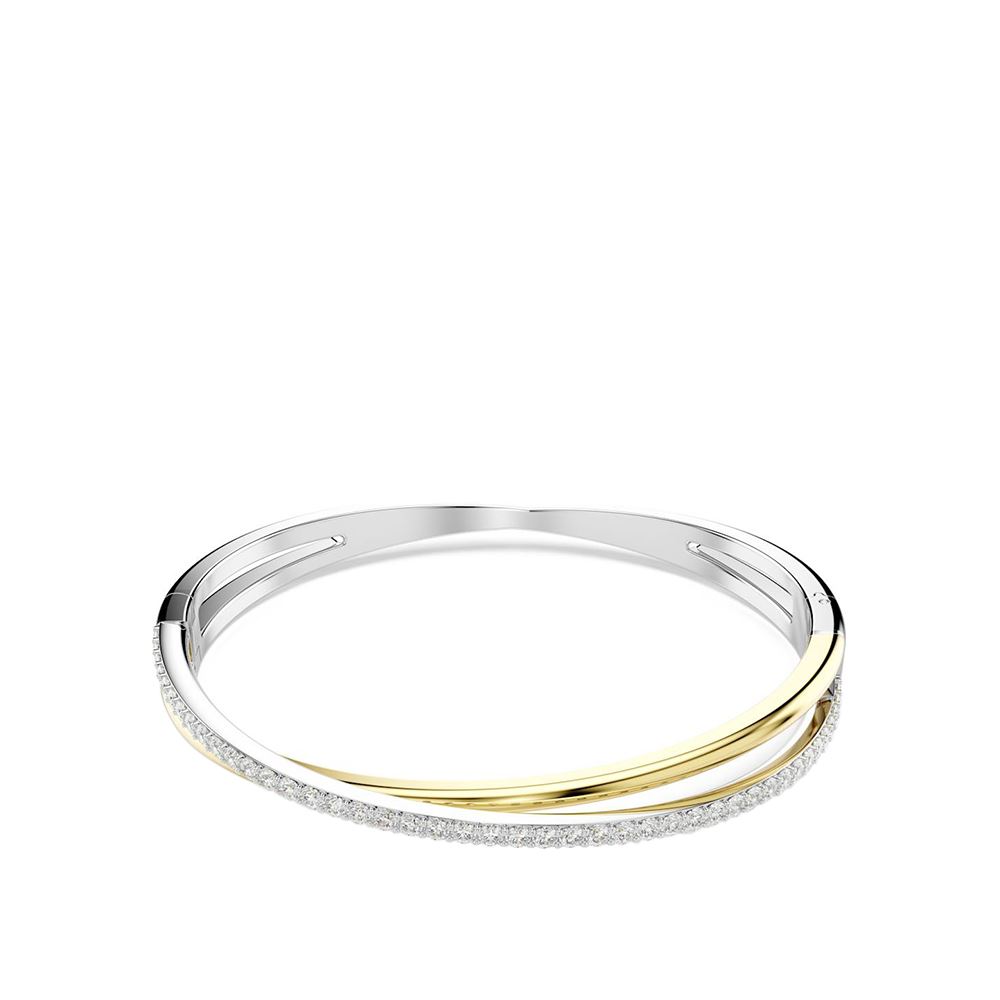 Swarovski Hyperbola金銀雙環手環