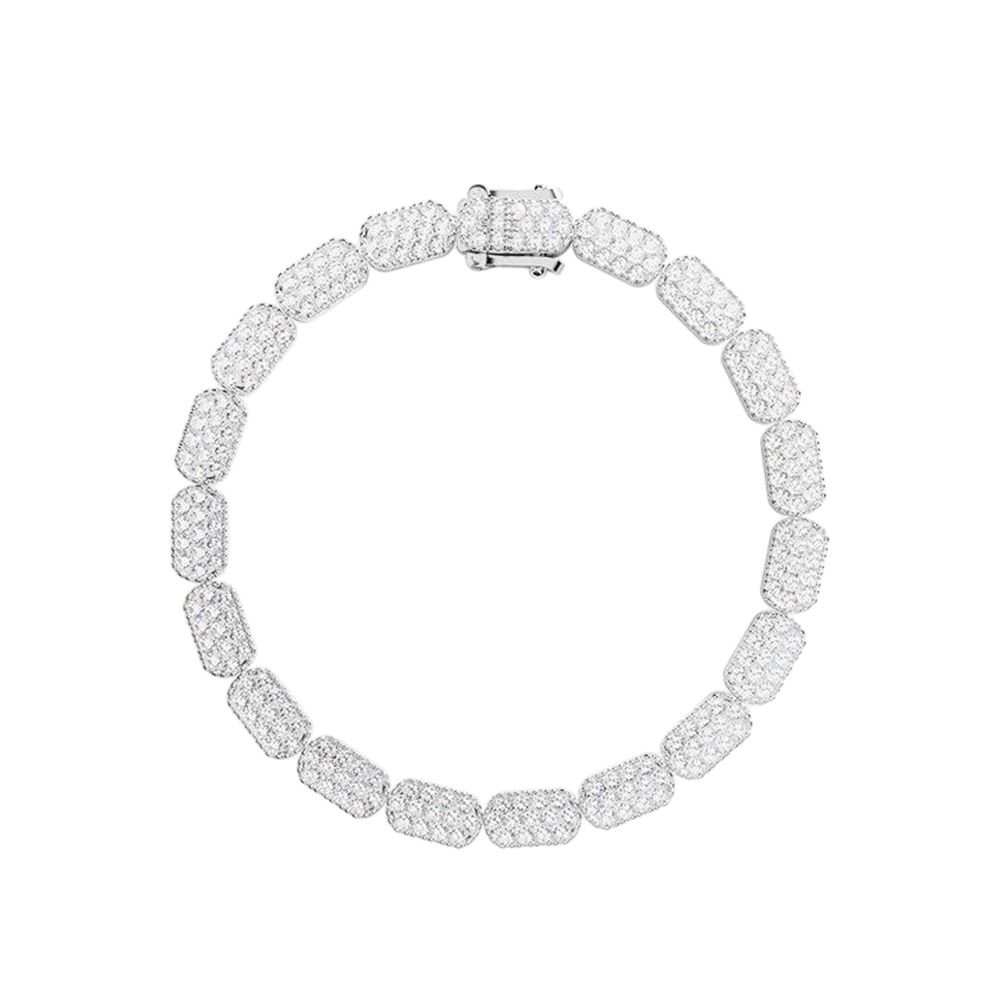 APM Monaco AUTOMNE密鑲精緻銀色手鍊