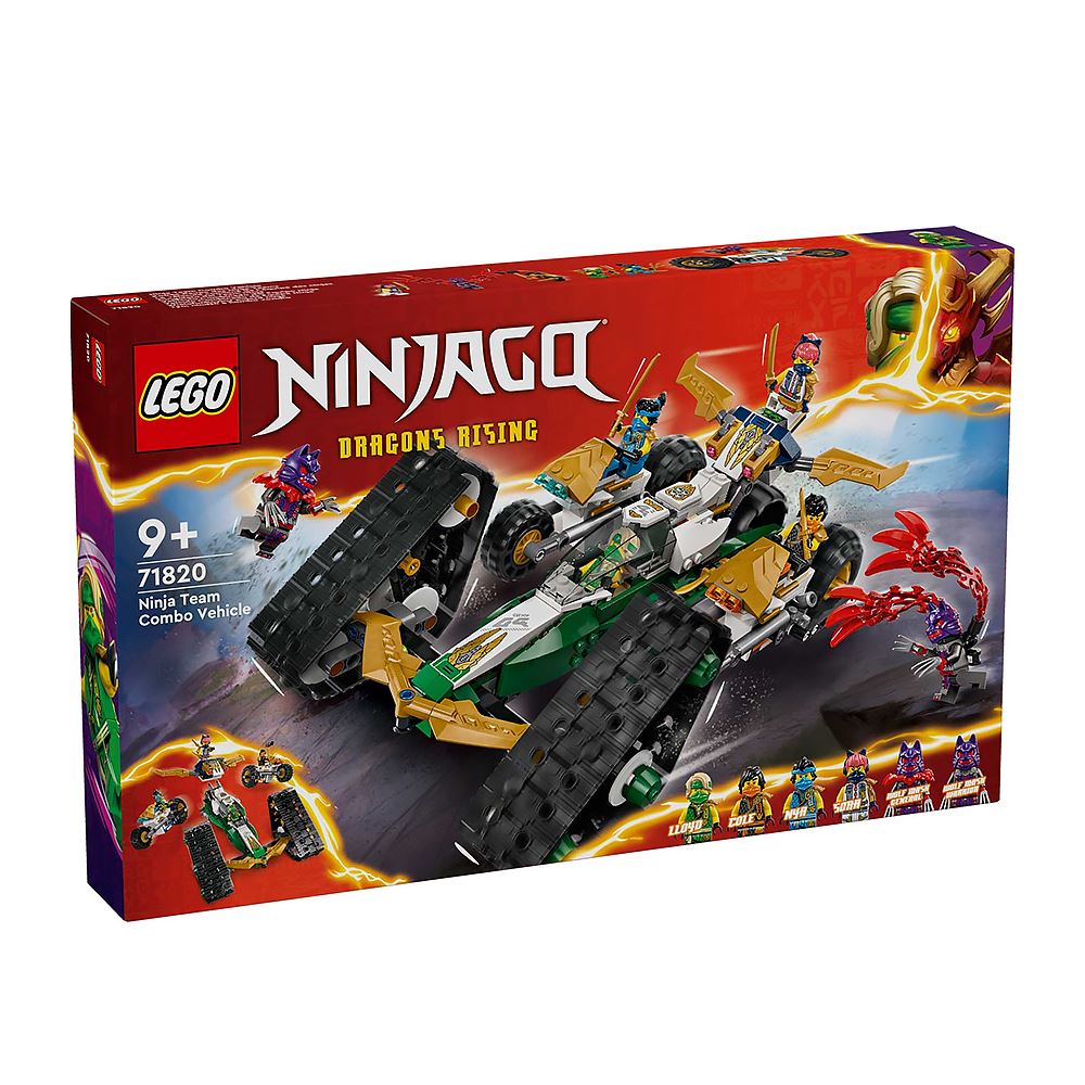 LEGO LEGO 71820 NINJAGO 忍者團隊合體車