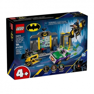 LEGO樂高 LEGO 樂高 Super Heroes系列 76272 蝙蝠俠和蝙蝠女孩與小丑的蝙蝠洞對決