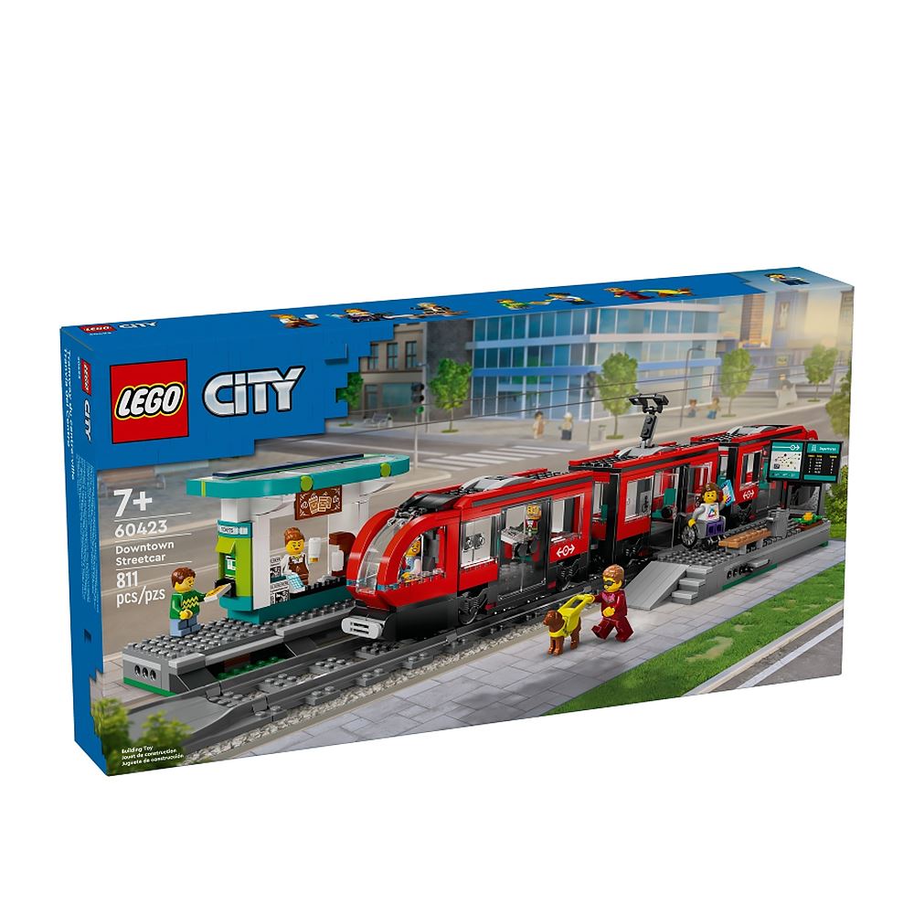 LEGO LEGO 樂高 City系列 60423 市區路面電車和車站