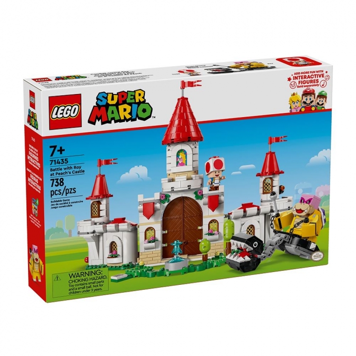 LEGO 樂高 Super Mario系列 71435 與洛伊對決碧姬城堡