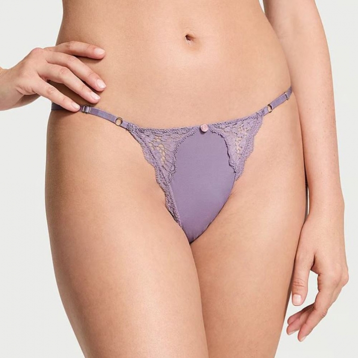 DREAM ANGELS THONG PURPLE SVS 服飾