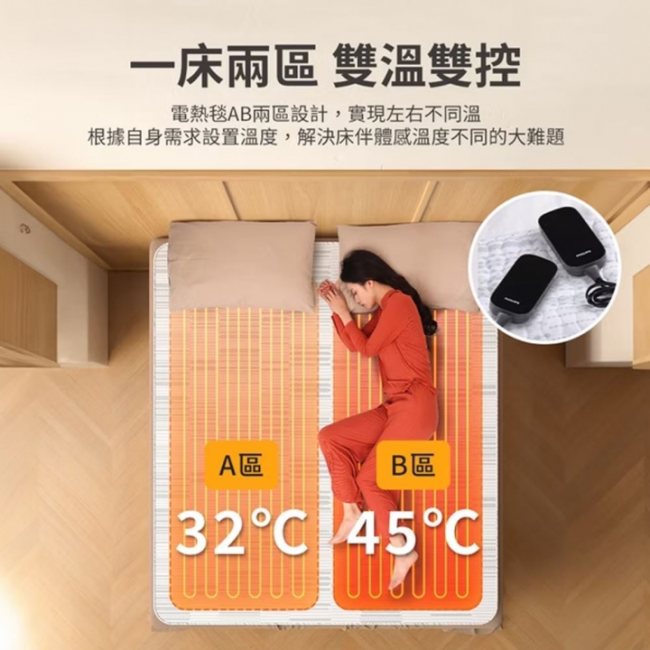 Philips 飛利浦｜可水洗加大雙人雙控恆溫定時電熱毯 180*200cm (AHR3144ED) 【廠商直寄】Philips 飛利浦｜可水洗加大雙人雙控恆溫定時電熱毯 180*200cm (AHR3144ED) 【廠商直寄】