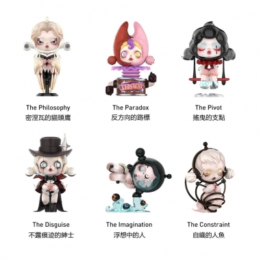 POPMART 泡泡瑪特|SKULLPANDA漫相集系列盲盒手辦公仔盒玩 (單入隨機出貨)