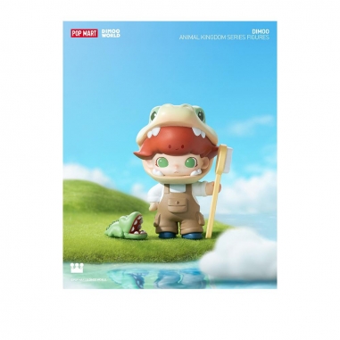 POPMART 泡泡瑪特|DIMOO 動物王國系列盲盒手辦公仔盒玩 (單入隨機出貨)