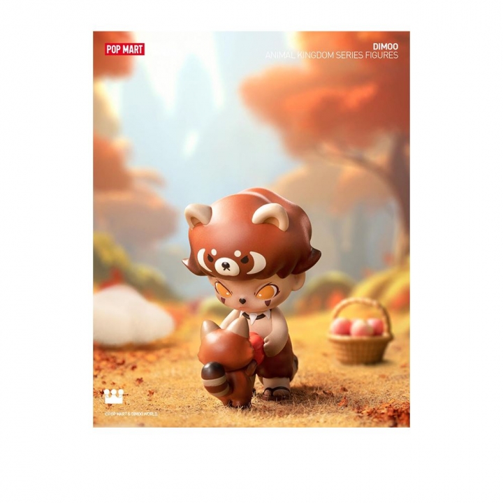 POP MART 泡泡瑪特｜DIMOO 動物王國系列盲盒手辦公仔盒玩 (單入隨機出貨)