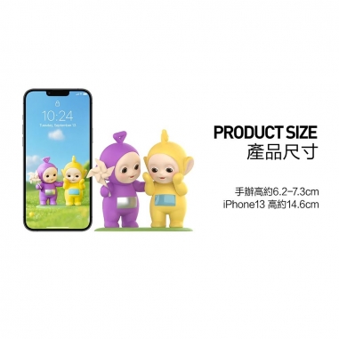 POPMART 泡泡瑪特|天線寶寶系列陪伴盲盒手辦公仔盒玩 (單入隨機出貨)