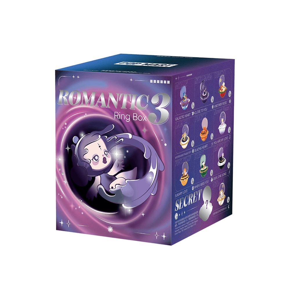 POP MART POPMART 泡泡瑪特｜浪漫指尖系列3場景盲盒手辦公仔盒玩 (單入隨機出貨)