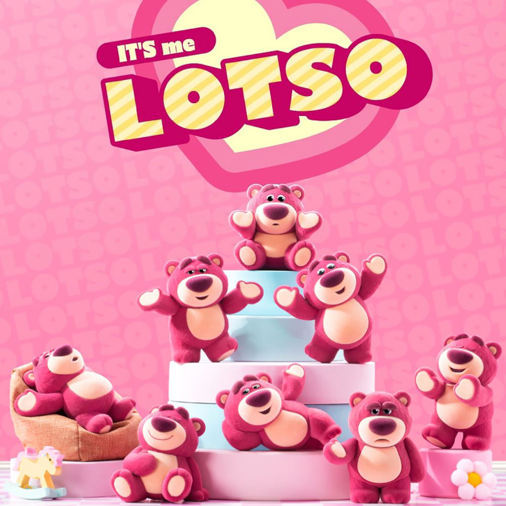 52TOYS 52TOYS 玩具總動員 熊抱哥 草莓熊 IT'S ME 盲盒手辦公仔盒玩 (單入隨機出貨)