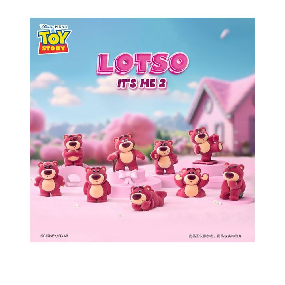 52TOYS 52TOYS 玩具總動員 熊抱哥 草莓熊 IT'S ME 2 盲盒手辦公仔盒玩 (單入隨機出貨)