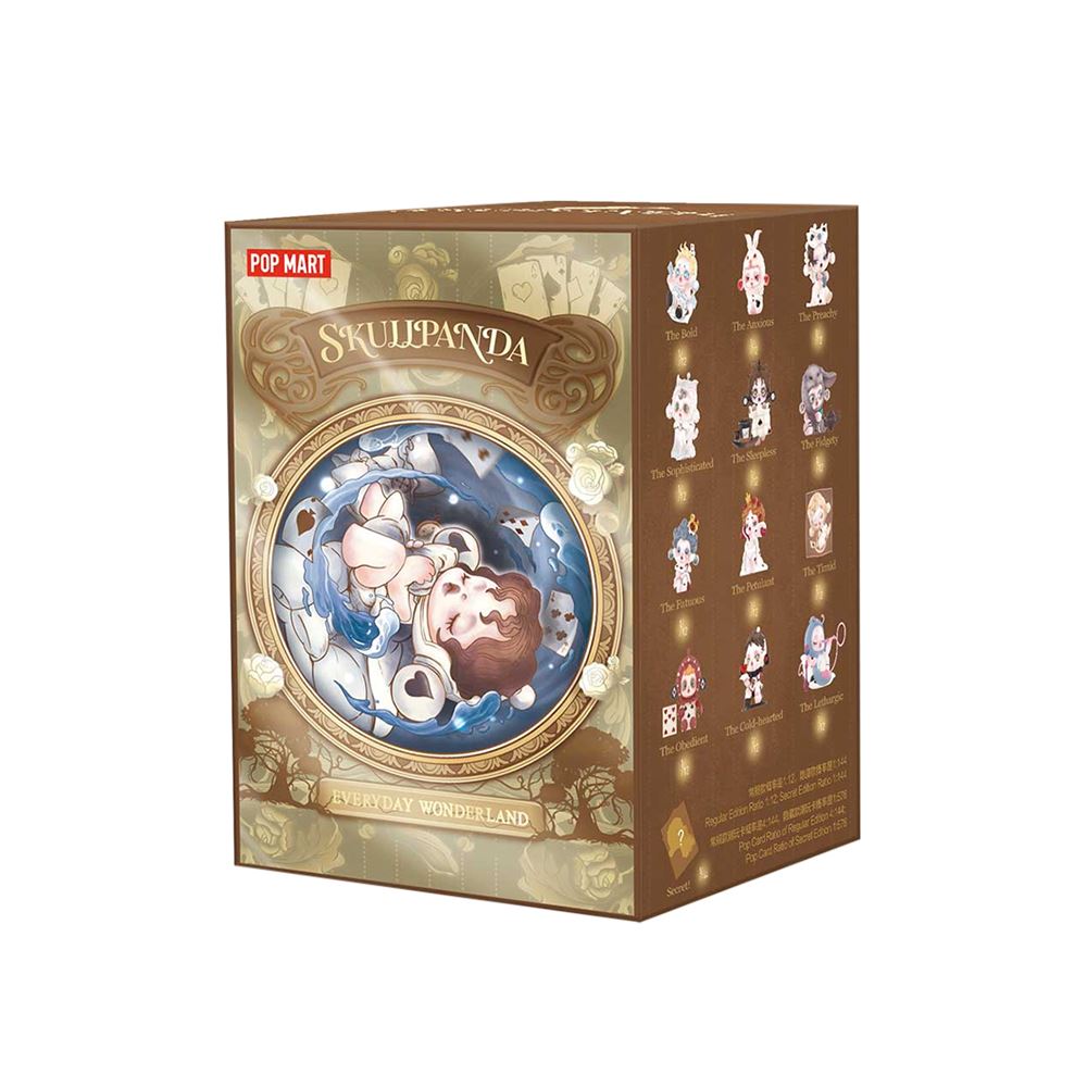 POP MART POPMART 泡泡瑪特｜Skullpanda 平日奇境系列公仔盒玩 (單入隨機出貨)