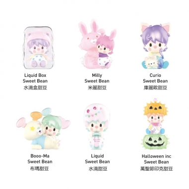POPMART 泡泡瑪特｜小甜豆x大久保甜蜜系列公仔盒玩 (單入隨機出貨)