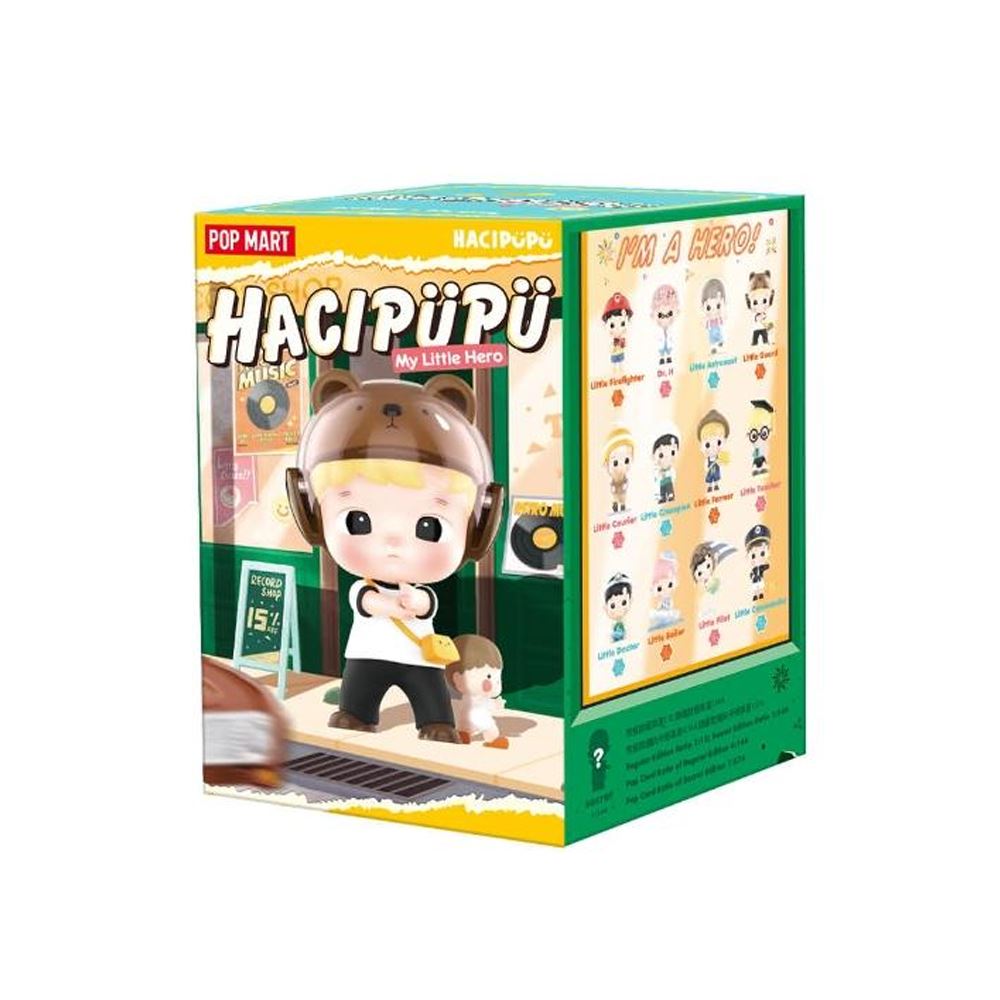 POP MART POPMART 泡泡瑪特｜HACIPUPU 小小英雄系列公仔盒玩 (單入隨機出貨)