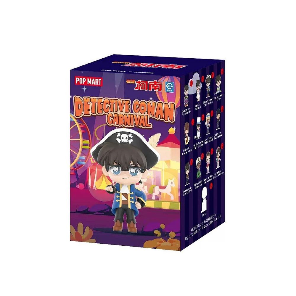 POP MART POPMART 泡泡瑪特｜名偵探柯南遊樂園（海外）手辦盲盒 (單入隨機出貨)