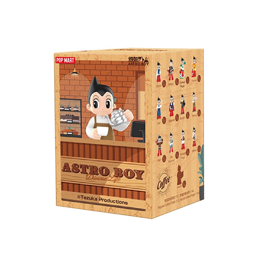 POP MART POPMART 泡泡瑪特｜鐵臂阿童木多樣人生手辦盲盒 (單入隨機出貨)