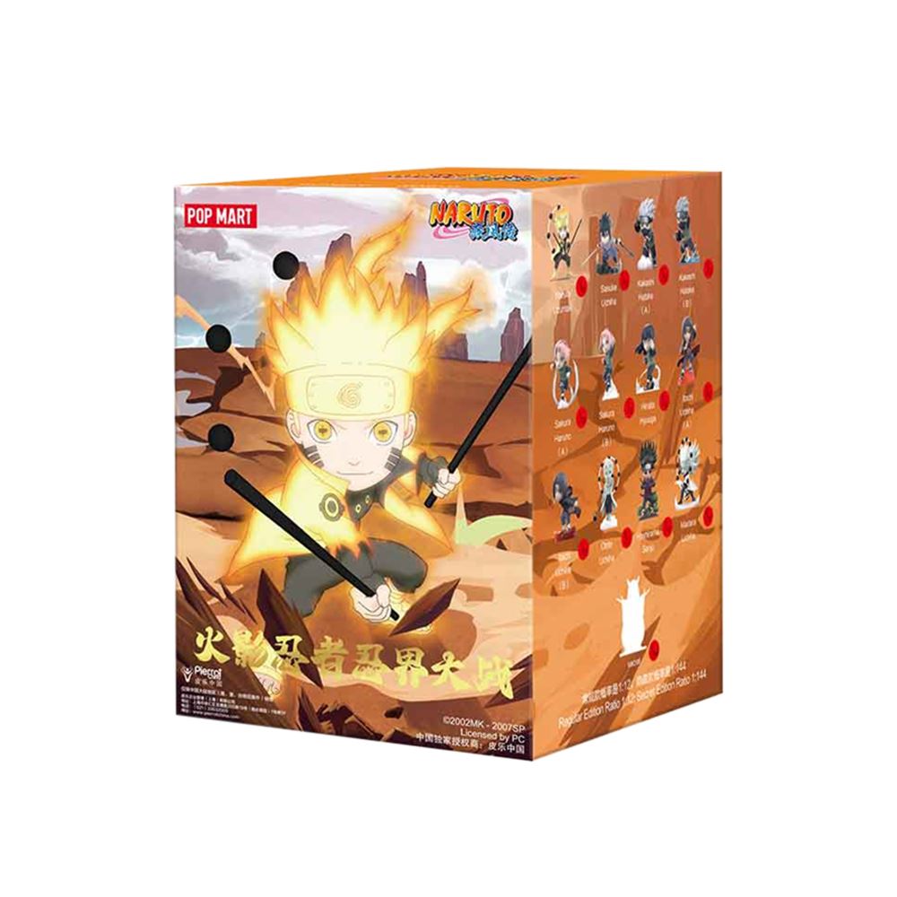 POP MART POPMART 泡泡瑪特｜火影忍者忍界大戰系列公仔盒玩 (單入隨機出貨)