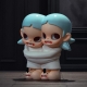 POP MART - POP MART 泡泡瑪特｜Zsiga 雙子系列手辦盒玩 (單入隨機出貨)76853-235381_縮圖