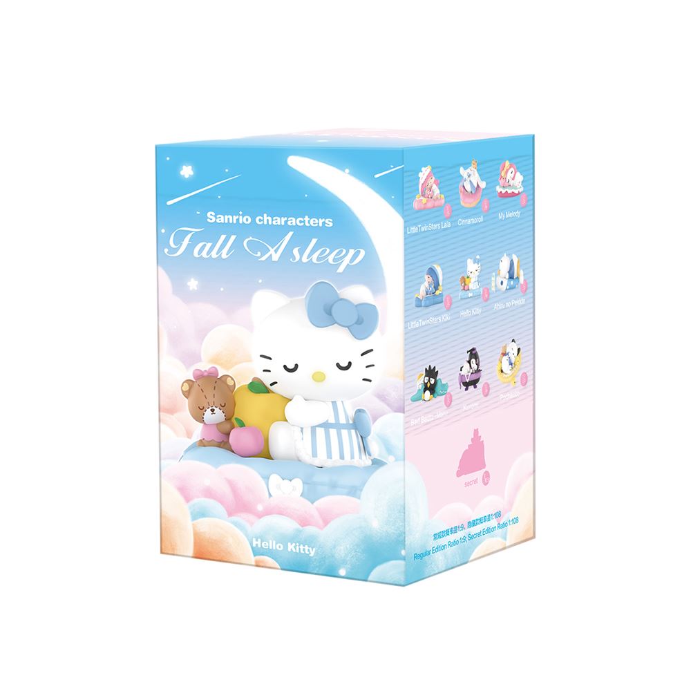 POP MART POPMART 泡泡瑪特｜三麗鷗家族安然入眠系列手辦盒玩 (單入隨機出貨)