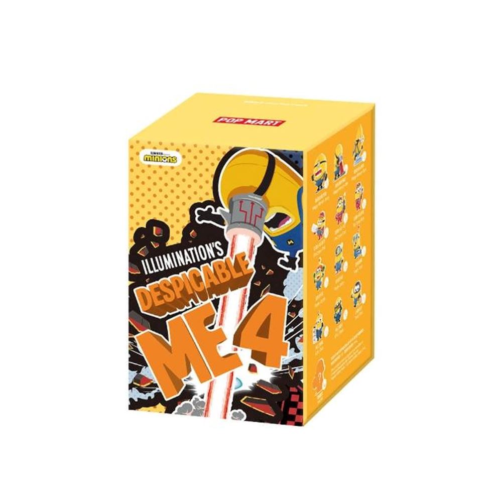 POP MART POPMART 泡泡瑪特｜環球神偷奶爸4系列手辦盲盒 (單入隨機出貨)