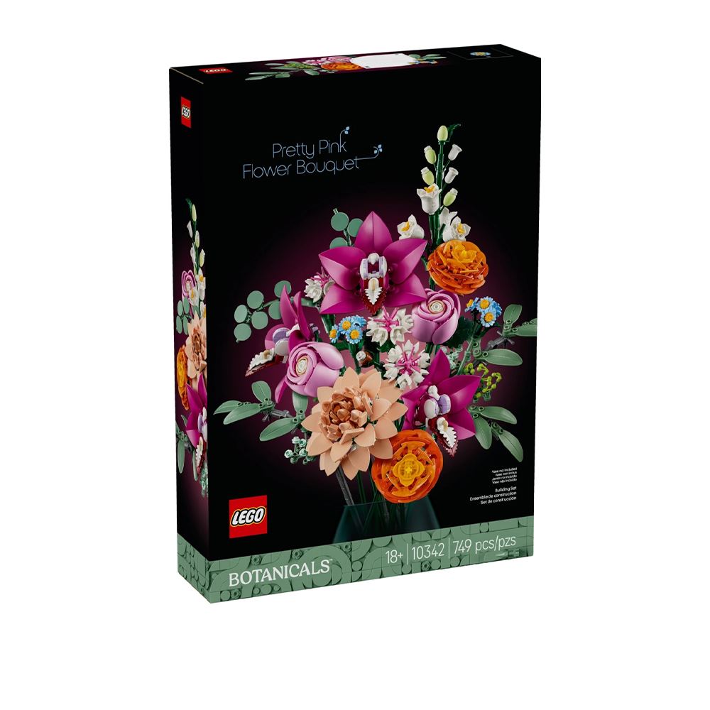 LEGO LEGO 10342 BOTANICALS 優雅粉紅花束