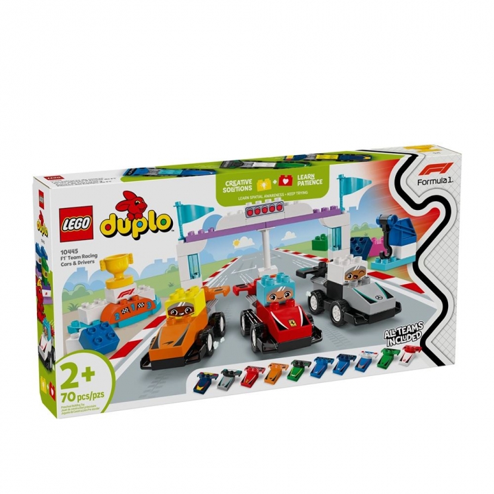 LEGO 10445 DUPLO F1車隊與車手LEGO 10445 DUPLO F1車隊與車手