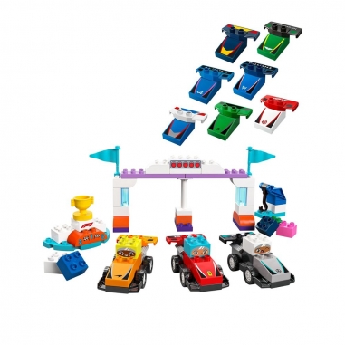 LEGO 10445 DUPLO F1車隊與車手LEGO 樂高 10445 DUPLO系列系列 F1車隊與車手