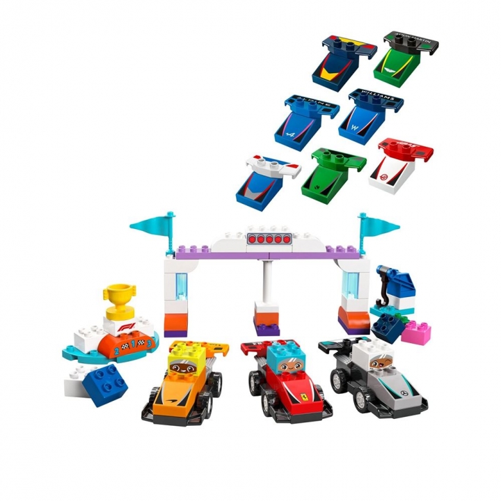 LEGO 10445 DUPLO F1車隊與車手LEGO 10445 DUPLO F1車隊與車手