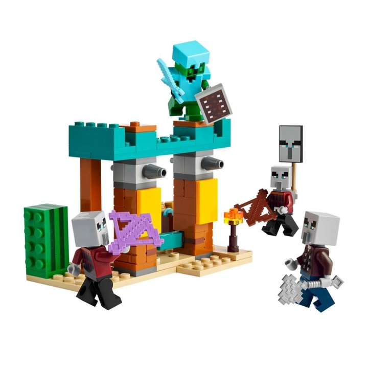 LEGO 21267 MINECRAFT IllagerDesert巡邏LEGO 樂高 MINECRAFT系列 21267 IllagerDesert巡邏