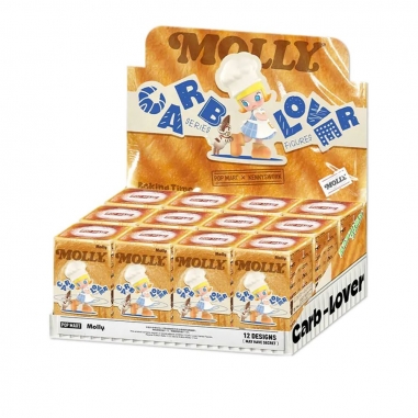 POP MART 泡泡瑪特|MOLLY麵包腦袋系列盲盒手辦公仔盒玩 (單入隨機出貨)POP MART 泡泡瑪特|MOLLY麵包腦袋系列盲盒手辦公仔盒玩 (單入隨機出貨)