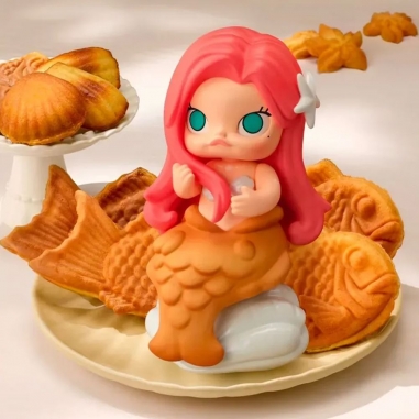 POP MART 泡泡瑪特|MOLLY麵包腦袋系列盲盒手辦公仔盒玩 (單入隨機出貨)POP MART 泡泡瑪特|MOLLY麵包腦袋系列盲盒手辦公仔盒玩 (單入隨機出貨)