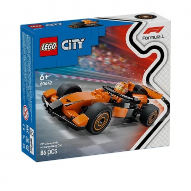 LEGO樂高 LEGO 樂高 CITY系列 60442 F1麥拿侖賽車手