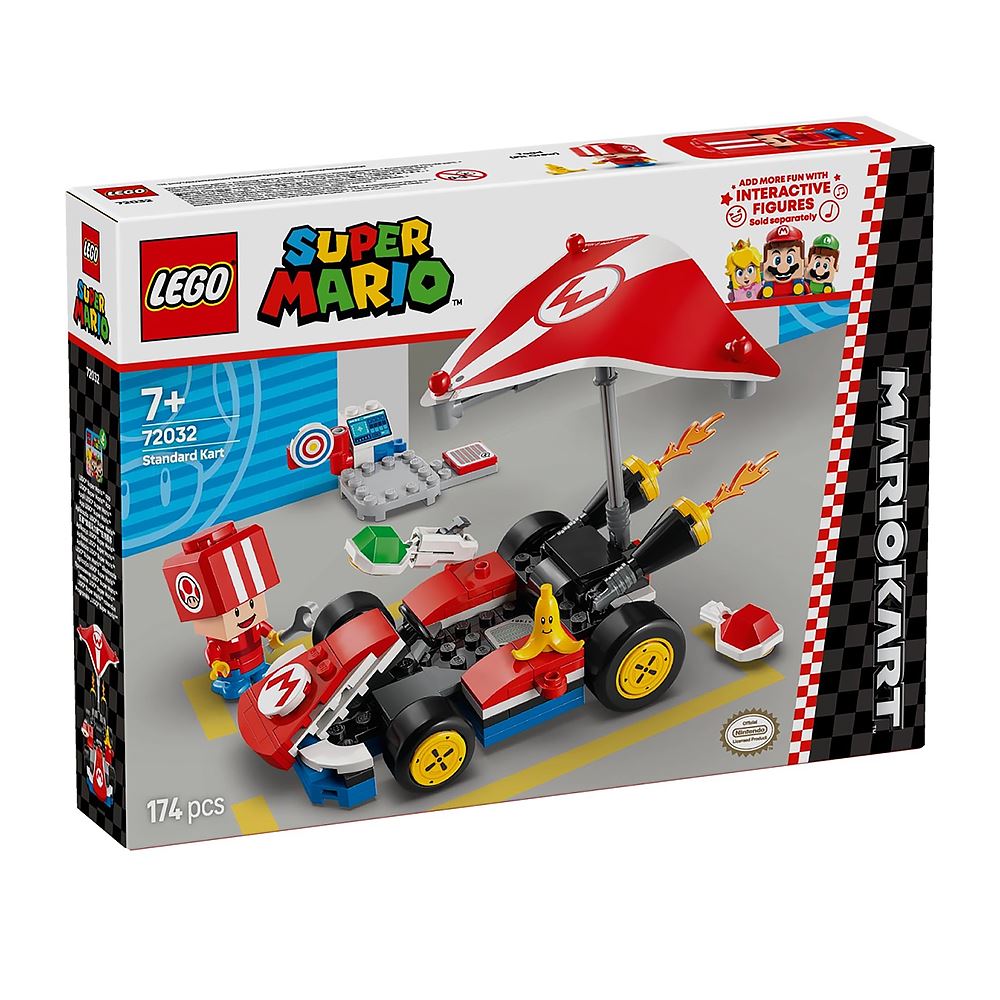 LEGO LEGO 樂高 Super Mario系列 72032 瑪利歐賽車-標準車