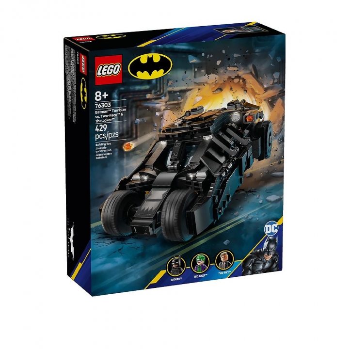 LEGO - LEGO 樂高Super Heroes 系列76303蝙蝠俠VS雙面人小丑_77983-236637_大圖