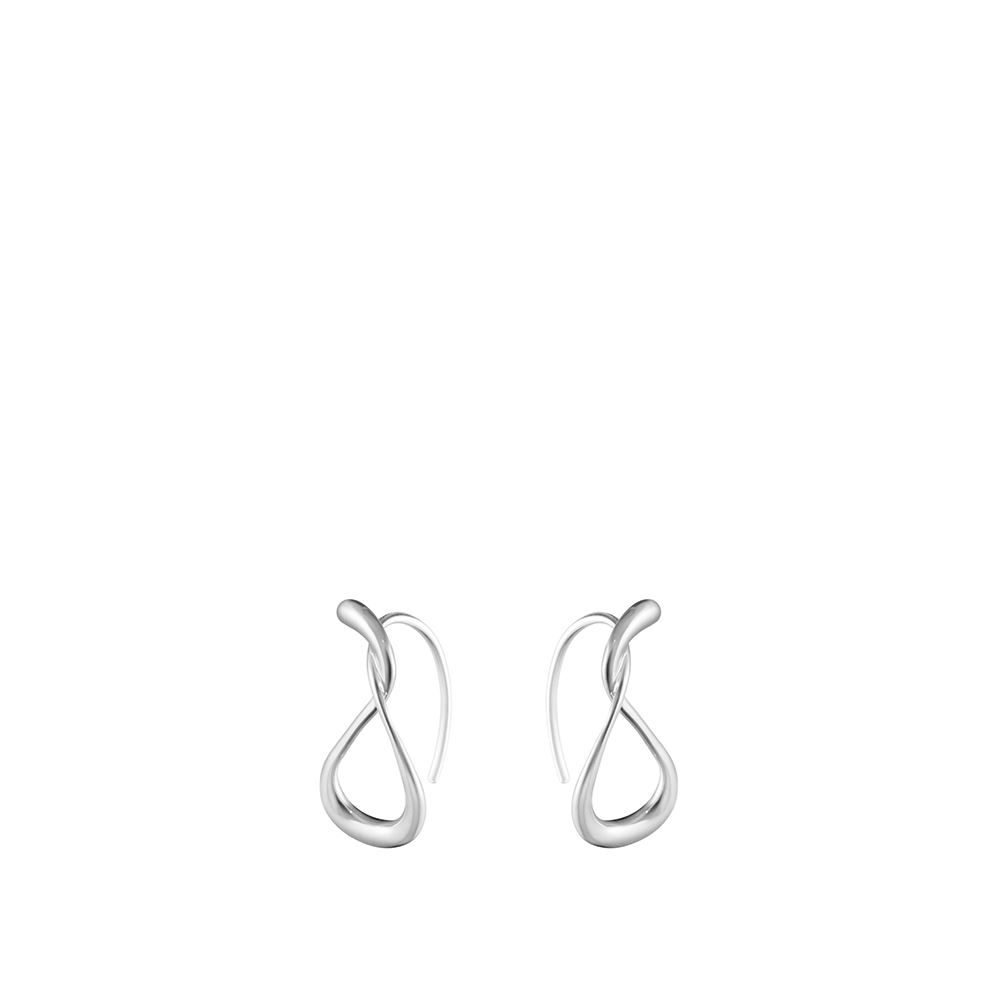 Georg Jensen MERCY 箍圈式耳環，小