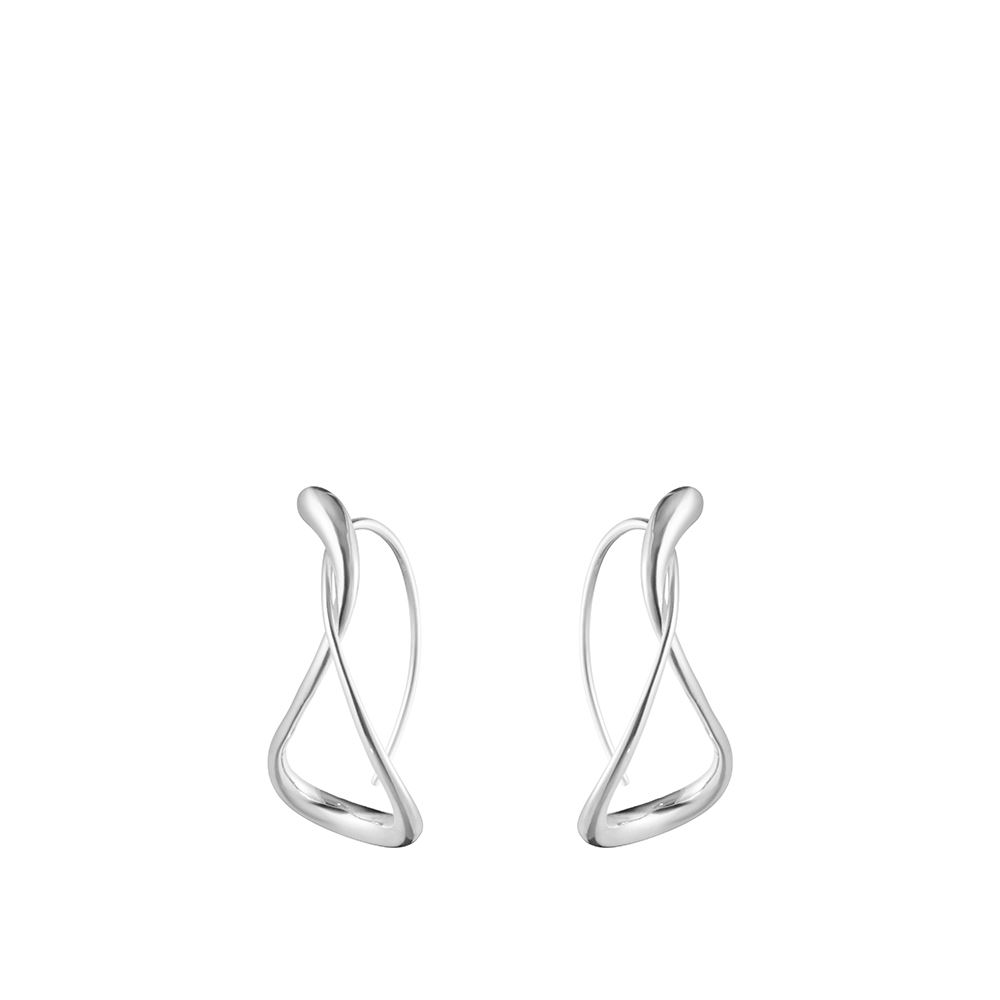 Georg Jensen MERCY 箍圈式耳環，大