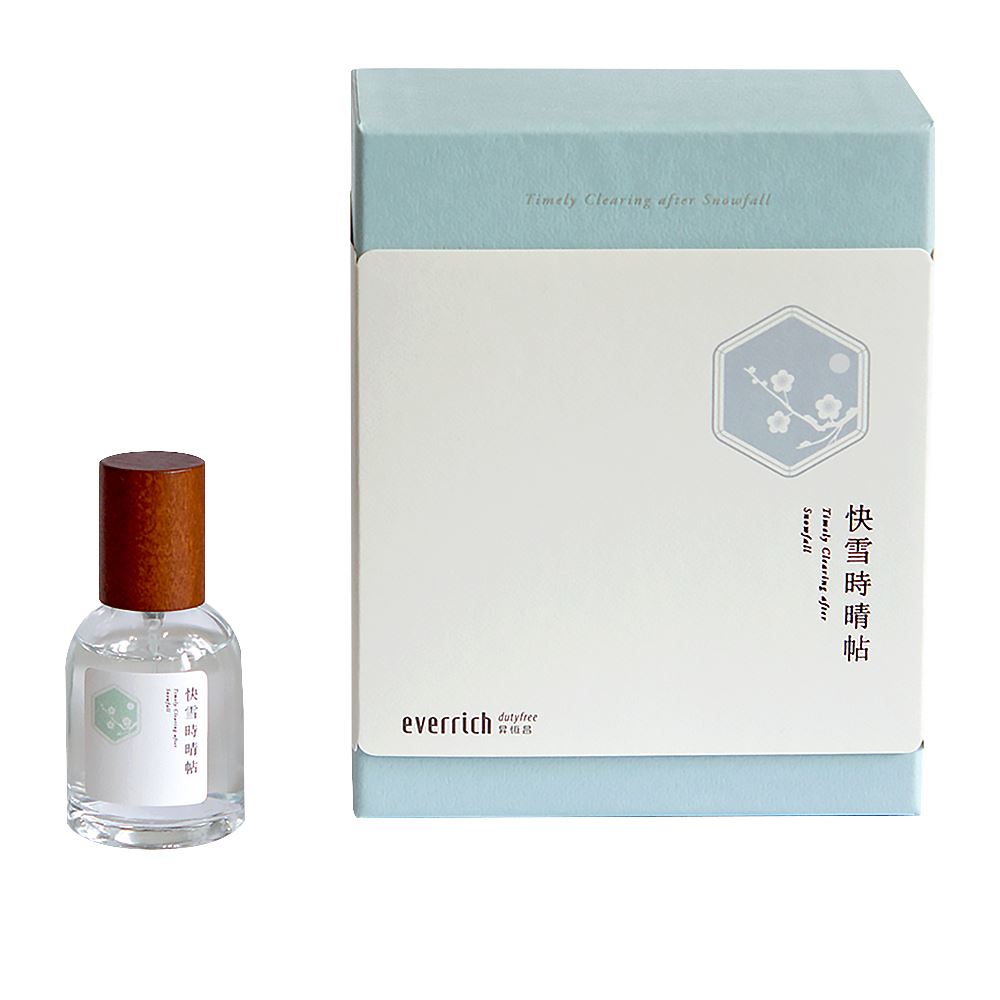 Stories Stories 故事香氛｜Concept 01. 快雪時晴帖精油香氛香水 (雪韻清香)