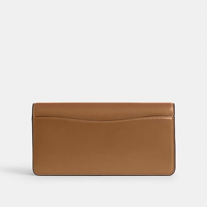 REFINED CALF LEATHER ESSENTIAL LONG WALLET ON CHAINESSENTIAL LONG WALLET肩背包