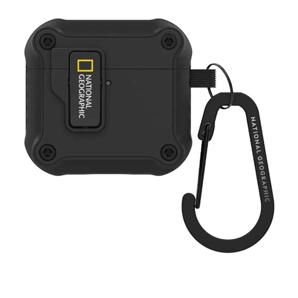 National Geographic NatGeo RuggedBumper AirPods4自動開蓋-黑