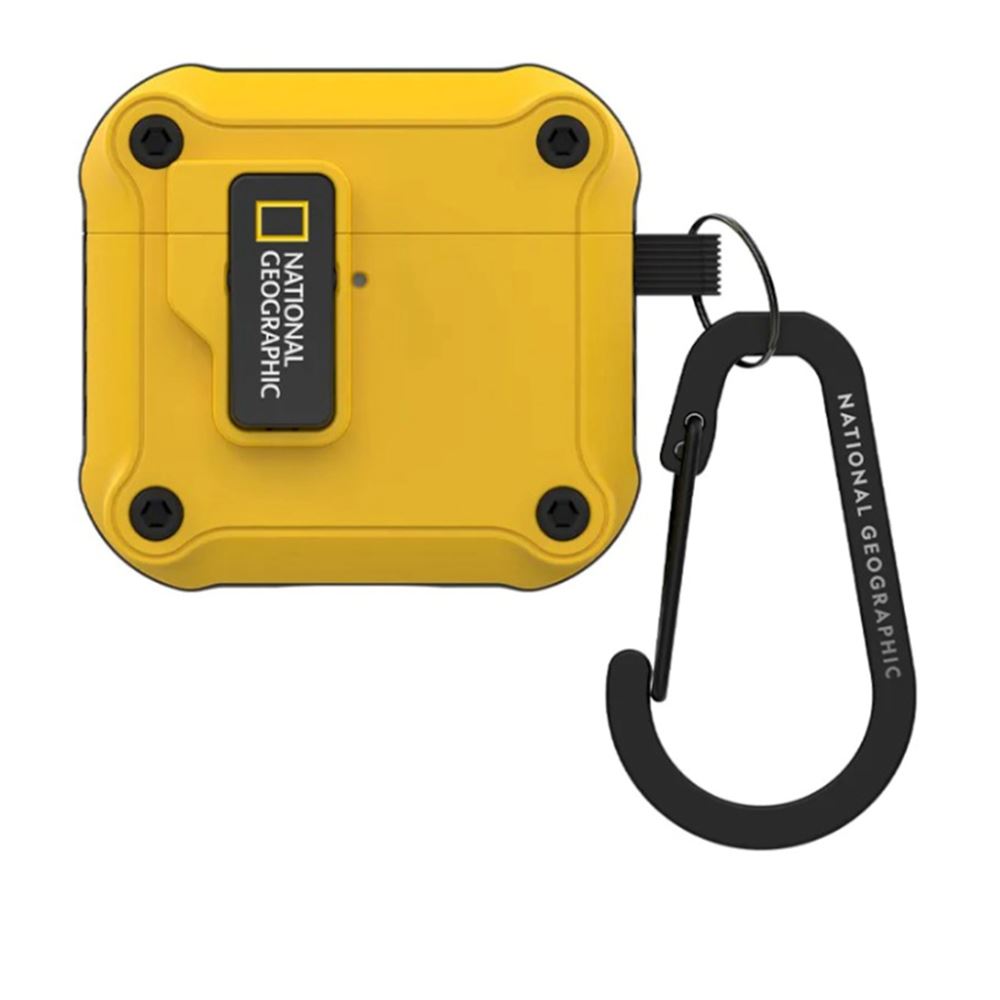 National Geographic NatGeo RuggedBumper AirPods4自動開蓋-黃