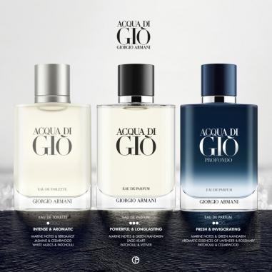 ACQUA DI GIO HOMME EAU DE TOILETTE 50ML寄情水男性淡香水 50ML
