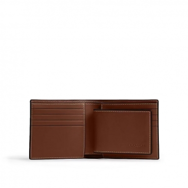3 IN 1 WALLET IN NATURAL FULL-GRAIN LEATHER3 IN 1 WALLET皮夾長短夾
