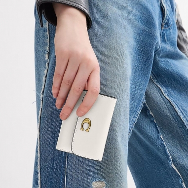 REFINED CALF LEATHER ESSENTIAL CARD HOLDER WALLETESSENTIAL CARD HOLDER WALLET皮夾長短夾