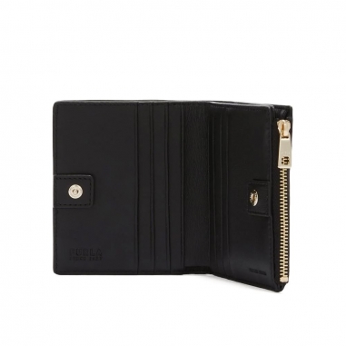 FURLA SFERA S COMPACT BIFOLD SLIMFURLA SFERA 小型窄版雙折皮夾