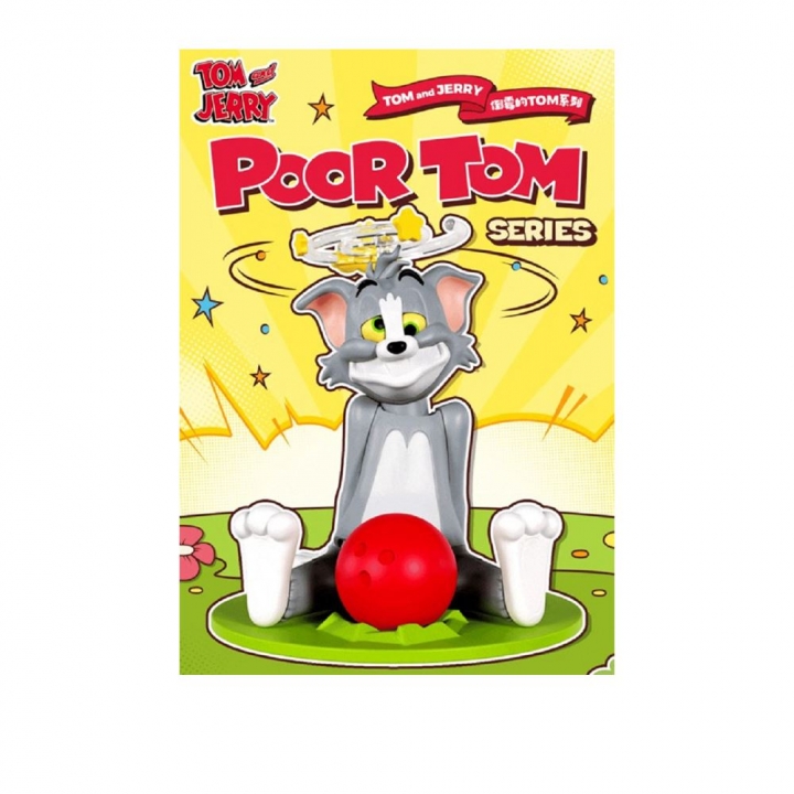 52TOYS 湯姆貓與傑利鼠系列倒霉的湯姆貓盲盒手辦公仔盒玩 (單入隨機出貨)