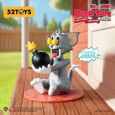 52TOYS 湯姆貓與傑利鼠系列倒霉的湯姆貓盲盒手辦公仔盒玩 (單入隨機出貨)52TOYS 湯姆貓與傑利鼠系列倒霉的湯姆貓盲盒手辦公仔盒玩 (單入隨機出貨)