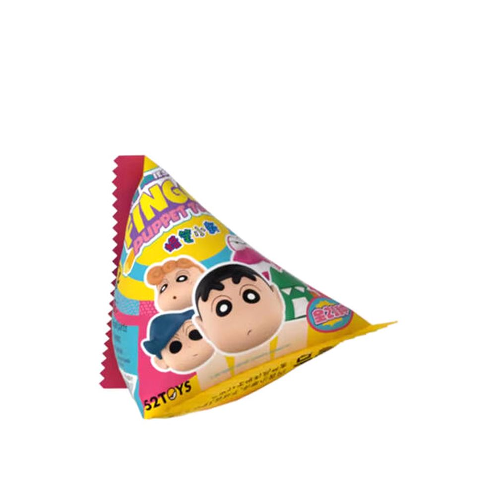 52TOYS 52TOYS 蠟筆小新 MINI 指套玩偶系列盲盒手辦公仔盒玩 (單入隨機出貨)