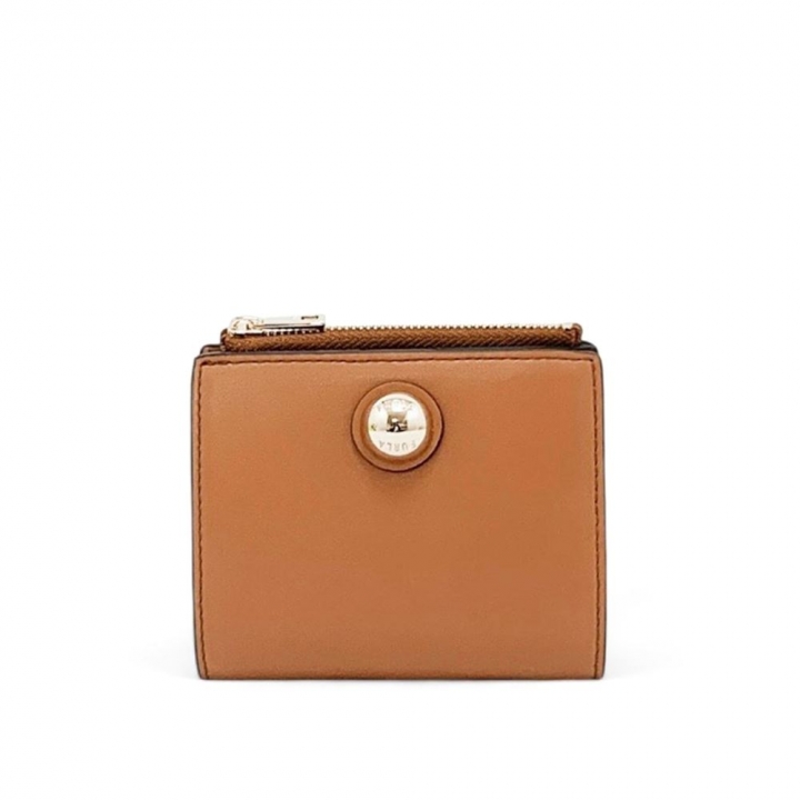 FURLA SFERA S COMPACT BIFOLD SLIMFURLA SFERA 小型窄版雙折皮夾